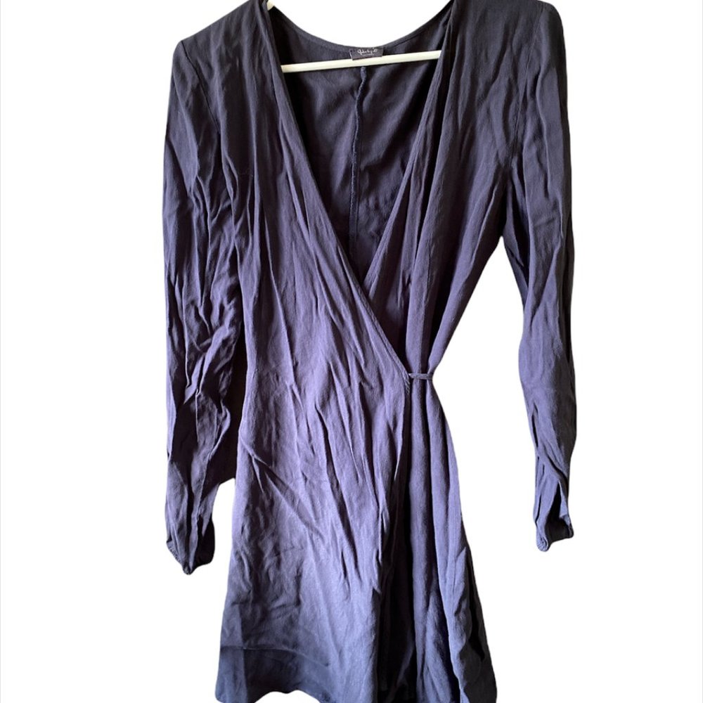 Blue Chiffon Dress